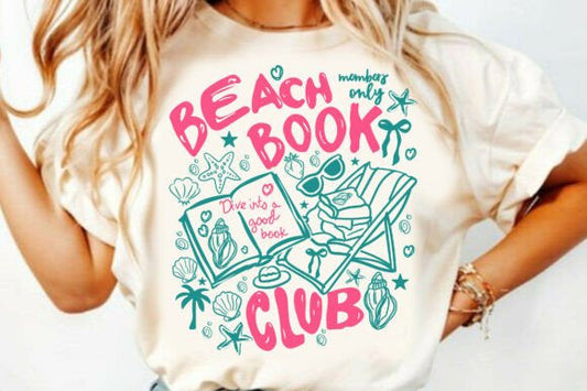 Beach Book Club Graphic Tee