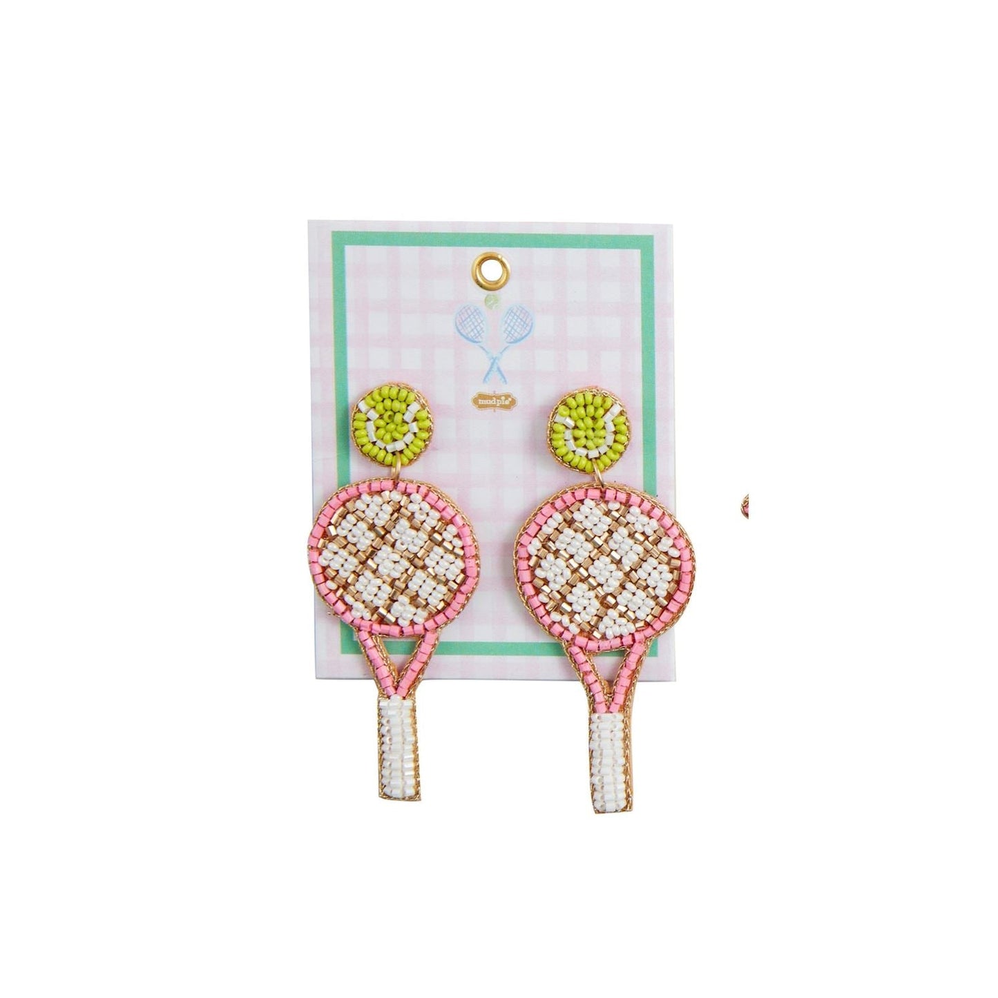 Tennis Beaded Earring